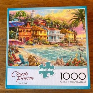 Buffalo Games 1,000 piece puzzle Chuck Pinson Island Time